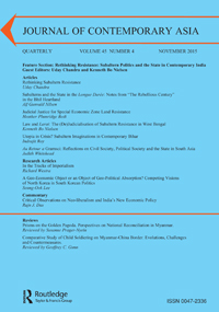 Cover image for Journal of Contemporary Asia, Volume 45, Issue 4, 2015