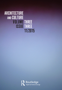 Cover image for Architecture and Culture, Volume 3, Issue 3, 2015