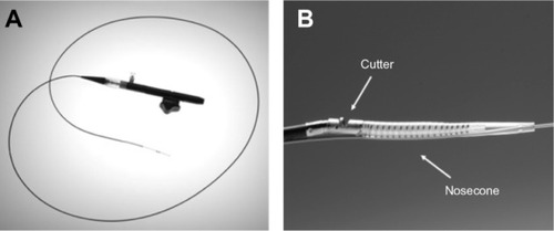 Figure 1 SilverHawk atherectomy catheter.