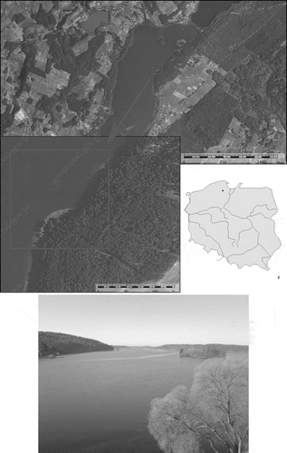 Figure 2. Location of test polygon.