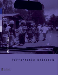 Cover image for Performance Research, Volume 12, Issue 2, 2007