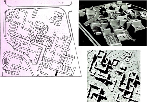 Figure 9. Scheme and model of ‘Iran National’ housing complex (Peykan Shahr), 1972. Source: Art and Architecture magazine, 1972, vol. 12–13, page 117–119.