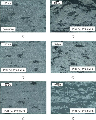 Figure 6. Zoom-in (10x magnification of Figure 5) of the compacted area.