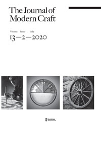 Cover image for The Journal of Modern Craft, Volume 13, Issue 2, 2020