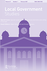 Cover image for Local Government Studies, Volume 47, Issue 1, 2021