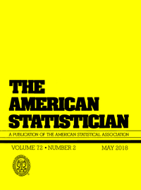 Cover image for The American Statistician, Volume 72, Issue 2, 2018