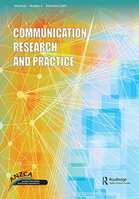 Cover image for Communication Research and Practice, Volume 6, Issue 4, 2020