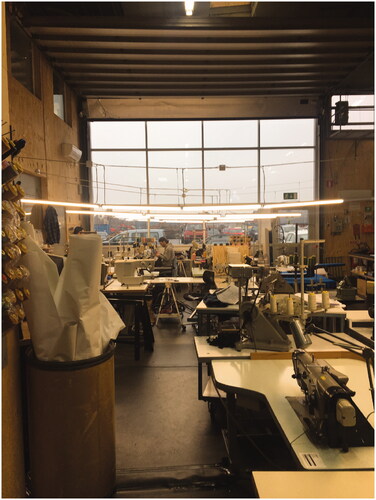 Figure 2 The micro-factory of Atacac in an industrial area near the center of Gothenburg. Photo: author.