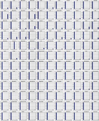 Figure 8. Histogram visualization of dataset.