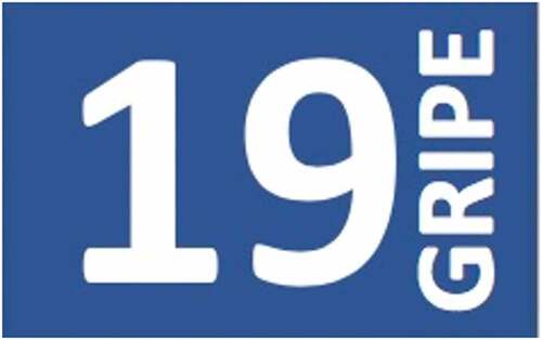 Figure 2. Sticker for the ID badge used in the intervention in the 2018/19 campaign in hospital A