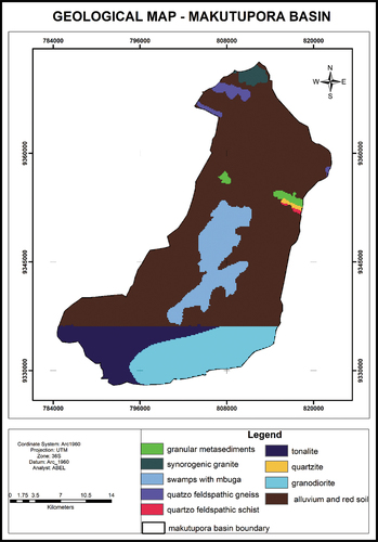 Figure 9. Geological map.