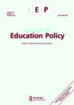 Cover image for Journal of Education Policy, Volume 30, Issue 1, 2015