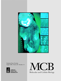 Cover image for Molecular and Cellular Biology, Volume 25, Issue 16, 2005