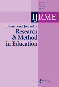 Cover image for International Journal of Research & Method in Education, Volume 45, Issue 3, 2022