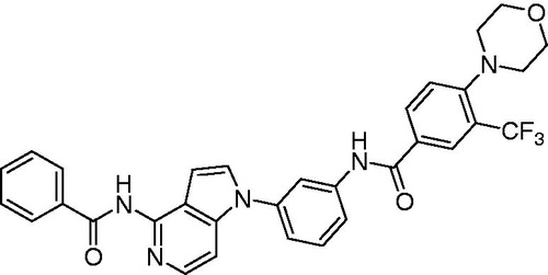 Figure 1. Structure of the lead compound, KIST101029.