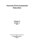 Cover image for The Journal of Environmental Education, Volume 9, Issue 4, 1978