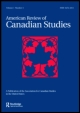 Cover image for American Review of Canadian Studies, Volume 40, Issue 2, 2010