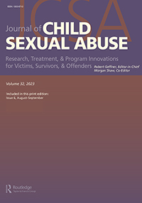 Cover image for Journal of Child Sexual Abuse, Volume 32, Issue 6, 2023