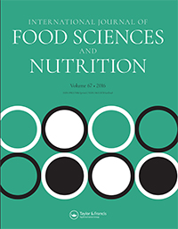 Cover image for International Journal of Food Sciences and Nutrition, Volume 67, Issue 5, 2016