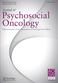 Cover image for Journal of Psychosocial Oncology, Volume 38, Issue 4, 2020