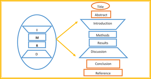 Figure 1. Structure of technical report writing.