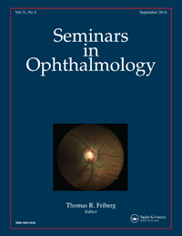 Cover image for Seminars in Ophthalmology, Volume 31, Issue 5, 2016