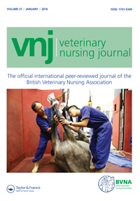 Cover image for Veterinary Nursing Journal, Volume 31, Issue 1, 2016
