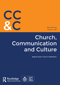 Cover image for Church, Communication and Culture, Volume 5, Issue 3, 2020