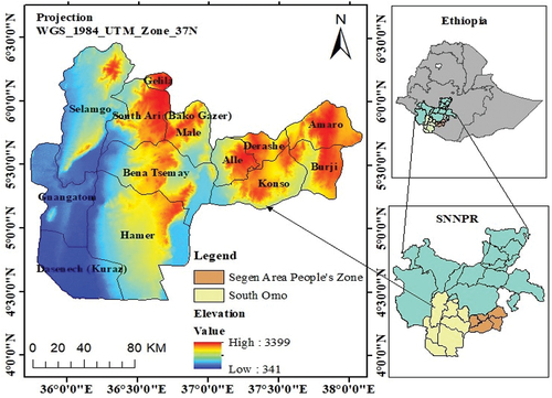 Figure 1. Map of study area.