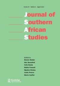 Cover image for Journal of Southern African Studies, Volume 49, Issue 4, 2023