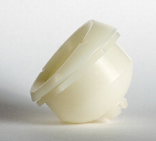Figure 16.  PE for the Universal® shell (Biomet Inc)