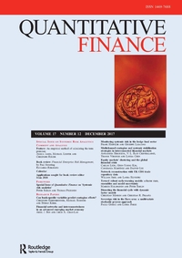 Cover image for Quantitative Finance, Volume 17, Issue 12, 2017