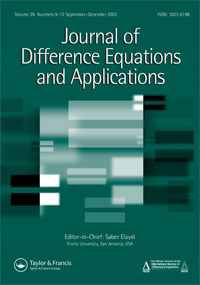 Cover image for Journal of Difference Equations and Applications, Volume 29, Issue 9-12, 2023