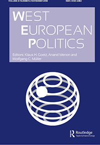 Cover image for West European Politics, Volume 41, Issue 6, 2018