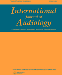 Cover image for International Journal of Audiology, Volume 57, Issue 12, 2018