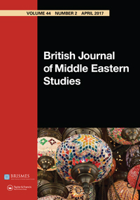 Cover image for British Journal of Middle Eastern Studies, Volume 44, Issue 2, 2017