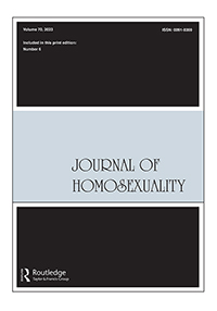 Cover image for Journal of Homosexuality, Volume 70, Issue 6, 2023