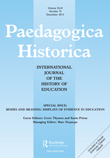Cover image for Paedagogica Historica, Volume 49, Issue 6, 2013