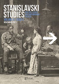 Cover image for Stanislavski Studies, Volume 9, Issue 2, 2021