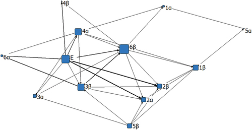 Sociogram 1: DIs in both LCs.