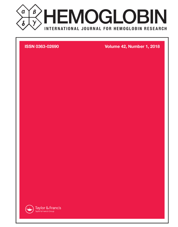 Cover image for Hemoglobin, Volume 42, Issue 1, 2018