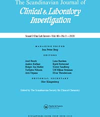 Cover image for Scandinavian Journal of Clinical and Laboratory Investigation, Volume 80, Issue 3, 2020