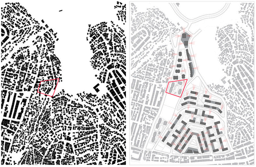 Figure 3. Changing in texture, Sarigol housing redevelopment site (research area) (Gaziosmanpasa Municipality Report, Citation2014).