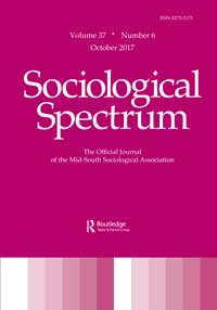 Cover image for Sociological Spectrum, Volume 37, Issue 6, 2017