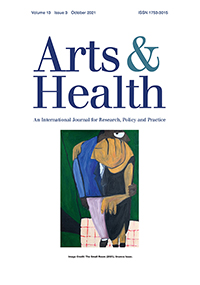 Cover image for Arts & Health, Volume 13, Issue 3, 2021