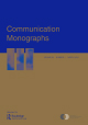 Cover image for Communication Monographs, Volume 54, Issue 1, 1987