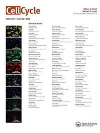Cover image for Cell Cycle, Volume 21, Issue 22, 2022