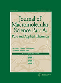 Cover image for Journal of Macromolecular Science, Part A, Volume 55, Issue 5, 2018