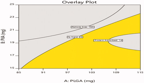 Figure 9. Design overlay plot.
