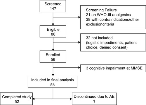 Figure 1 Patient disposition.